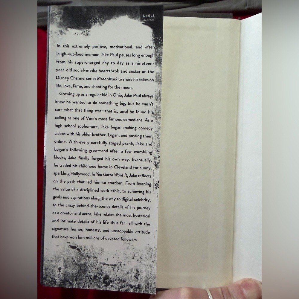 HARDBACK JAKE PAUL BOOK PERFECT CONDITION NO RIPS TEARS OR WRITING PERFECT! 📚 - Picture 3 of 10